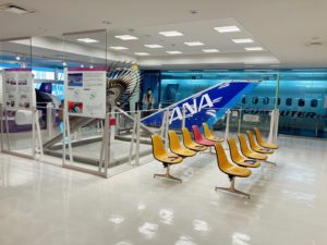 鹿児島空港航空展示室